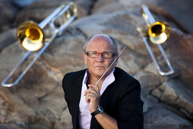Virtuoso Christian Lindberg with the UNLV Wind Orchestra